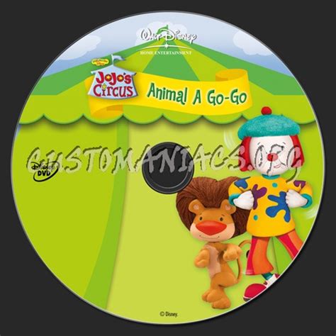 Jojo's Circus Animal A Go-Go dvd label - DVD Covers & Labels by ...