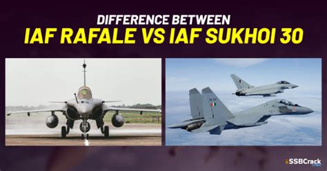 Difference Between IAF Rafale VS IAF Sukhoi 30