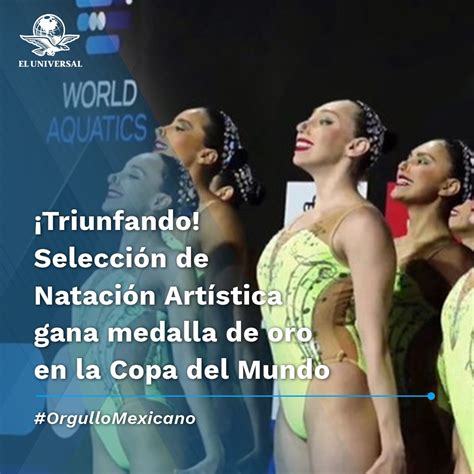 El Universal on Twitter Orgullo mexicano El equipo de Natación