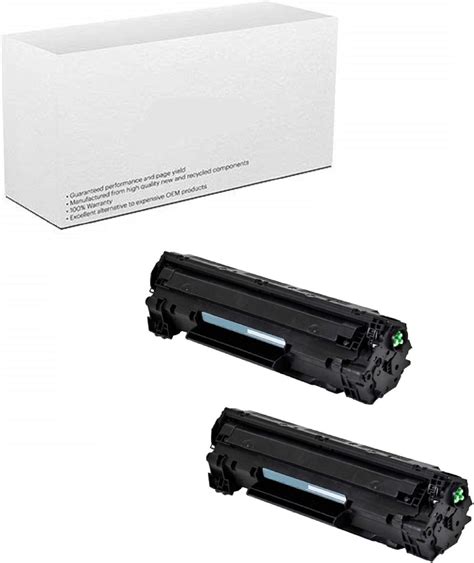 Amazon AM Ink 2 Pack Compatible 35A CB435A Toner Cartridge