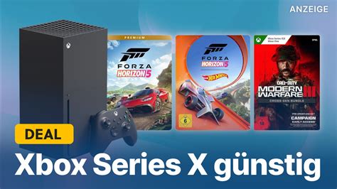 Großes Xbox Series X Bundle Jetzt günstig mit CoD MW3 und Forza