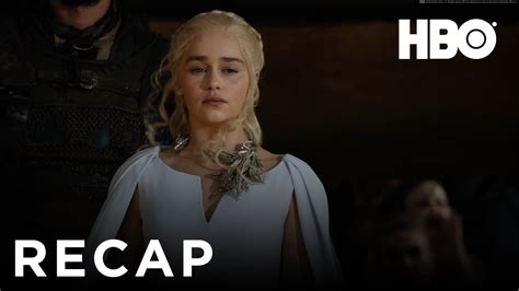 Game Of Thrones Season 6 Season 5 Recap Official Hbo Uk Youtube