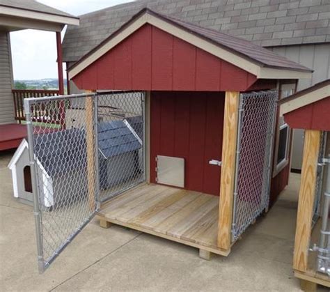 EZ-Fit 4x7 Dog Kennel Kit with Run | Dog kennel, Dog cages, Outdoor dog