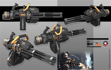 Artstation Minigun