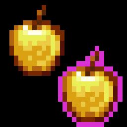 Golden Apple Difference - Minecraft Resource Pack