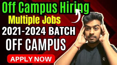 Off Campus Hiring Latest Off Campus Drive 2021 2022 2023 2024 Batch Hiring Kn Academy