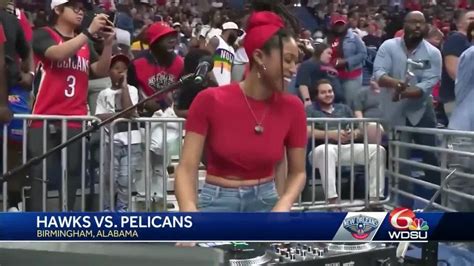 New Orleans Pelicans Vs Hawks Game Sold Out Game At Legacy Arena YouTube