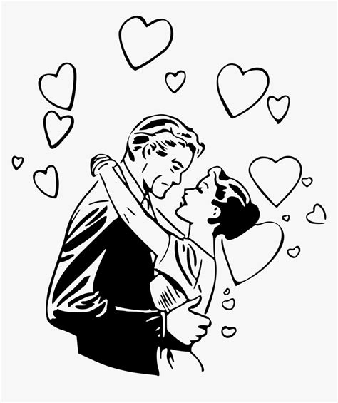 Kiss Clip Art Black And White