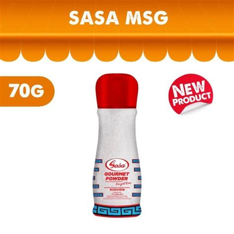 Sasa Gourmet Powder MSG Sachet 50gr 100gr 250gr Botol 70gr