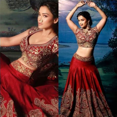 Adaa Khan mesmerizes as the bride in a red lehenga – view pics