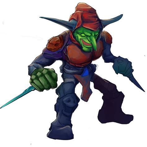 Goblin Paint By Aibolite On Deviantart