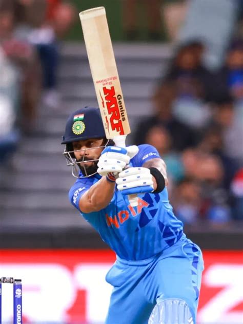 Virat Kohli Becomes The Leading Run Scorer In Icc T20 World Cups