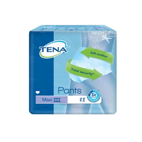 Tena Pants Maxi Medium 10 Pack Inish Pharmacy Ireland