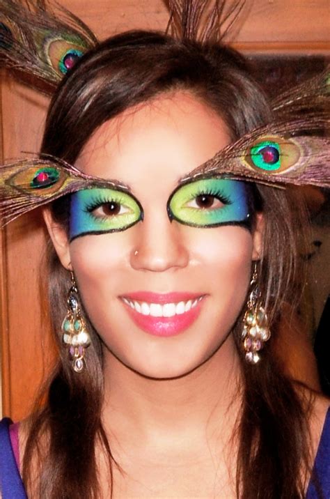 25 Pretty Peacock Halloween Makeup Ideas • Inspired Luv