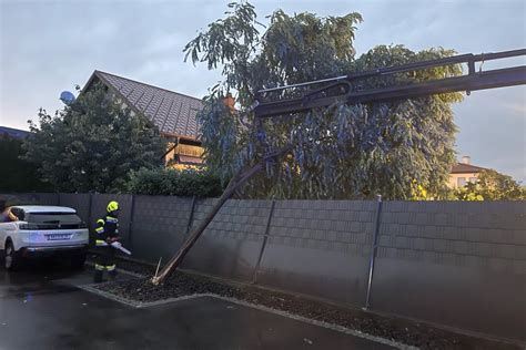 Unwetter Sorgten F R Sch Den Stadtfeuerwehr Leibnitz