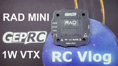 Geprc Rad Mini W Vtx Youtube