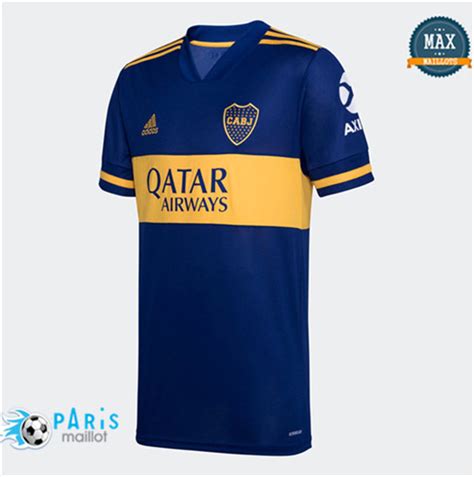 Soldes Personnalis Maillot De Foot Boca Juniors Domicile Grossiste