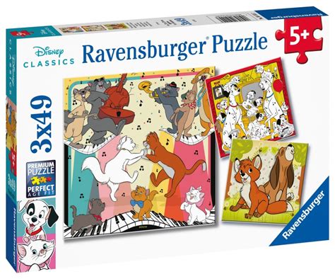 Ravensburger Pussel Disney Djurkul 349 Bitar Pussel