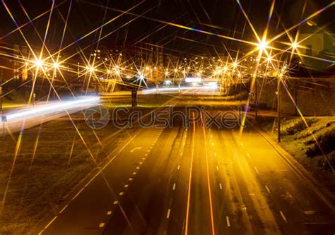 Modern city highway at night - stock photo 688762 | Crushpixel