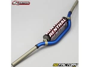 Guidon Ø28 mm Renthal Twinwall 994 KTM bleu avec mousse pour moto