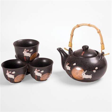 Cute 5pc Ceramic Tea Set - Etsy