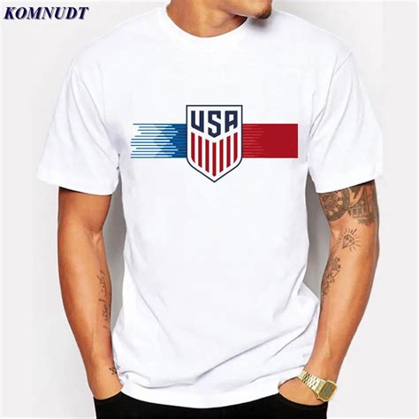 2018 Simple Style United States Of America Flag Design T Shirt Usa Flag