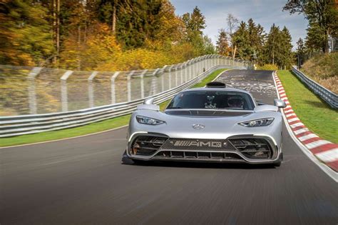 635183 Min La Mercedes Amg One Numéro 1 Sur Le Nürburgring Nordschleife