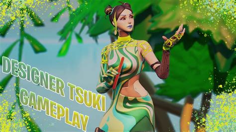 Fortnite Designer Tsuki Gameplay Youtube