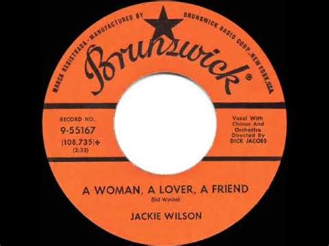 1960 HITS ARCHIVE A Woman A Lover A Friend Jackie Wilson 1 R B