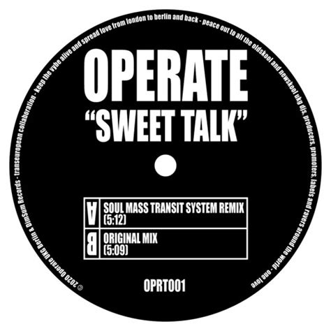 Stream Operate Sweet Talk Soul Mass Transit System Remix By Groove Magazin Listen Online