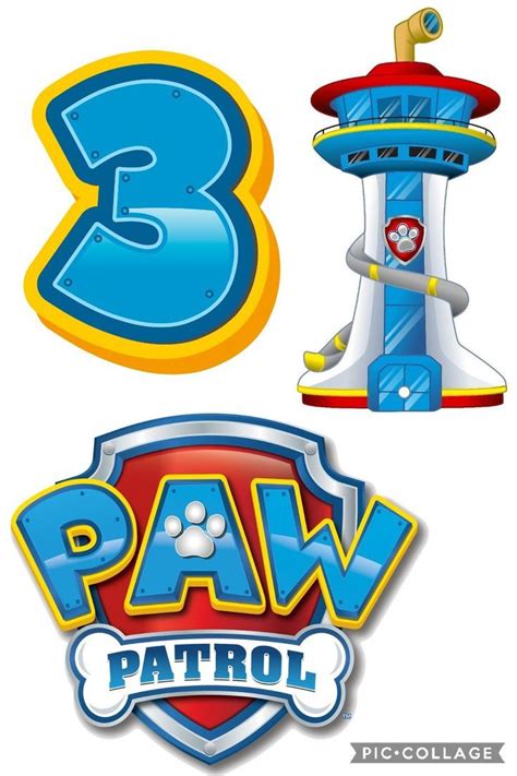 Topo De Bolo Paw Patrol Fiesta Infantil Paw Patrol Fiesta De La