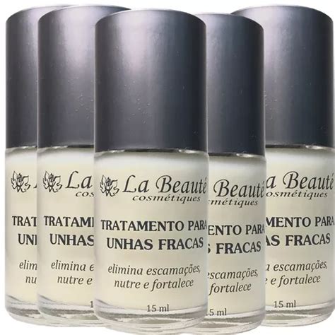 La Beauté Base Bomba Para Unhas Fracas 05 Unid Original Solução Para