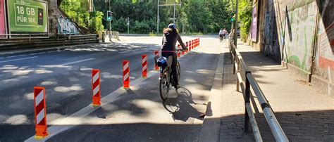 Fahrradklima Test des ADFC Sonderpreis für Berliner Pop up Radwege