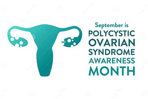 Polycystic Ovarian Syndrome Awareness Month Template For Background