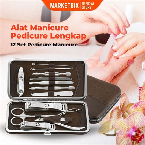 Jual MARKETBIX Paket Gunting Kuku Alat Menicure Pedicure Set Lengkap