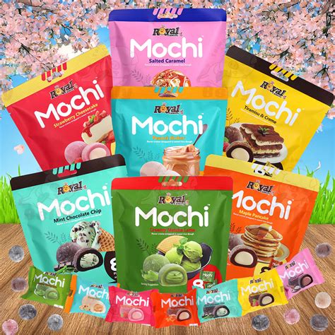 Taiwan Food Royal Family Mochi - Salted Caramel/Strawberry Cheesecake ...