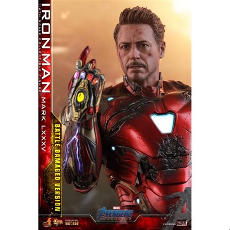 Pre Order Hot Toys Iron Man MK85 Battle Damaged Version Shopee Malaysia