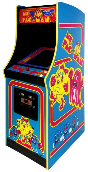 Ms Pac Man Classic Arcade Game Rental Video Amusement California