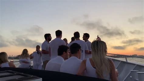 All White Yacht Party Newps Media Youtube