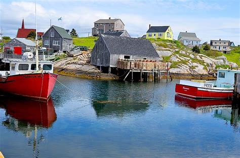 Peggy's Cove, Nova Scotia - WorldAtlas