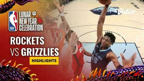 Houston Rockets Vs Memphis Grizzlies Highlights NBA Regular Season