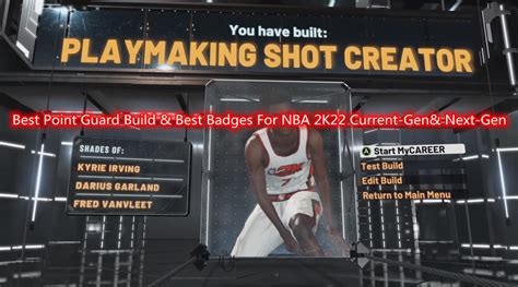 Best Point Guard Build Best Badges For NBA 2K22 Current Gen NBA 2K22