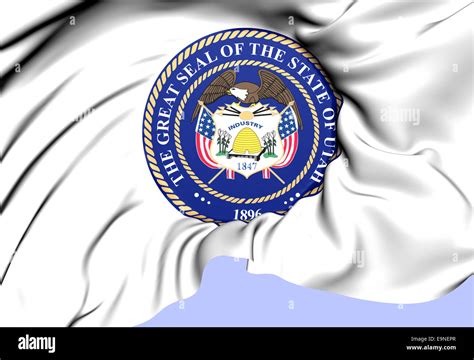 State Seal of Utah Stock Photo - Alamy