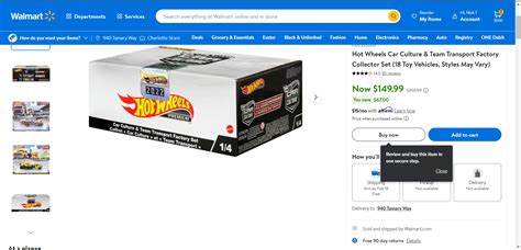 Hot Wheels Car Culture Team Transport Factory Collector Set Styles May Vary Is In Stock On