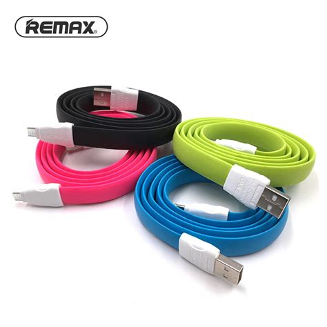 Remax Full Speed Portable Data Cable Fast Charge M Tpe Flat Silicone