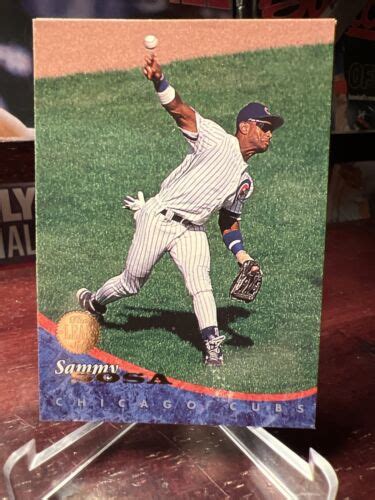 The Leaf Set Baseball Sammy Sosa Cubs Ebay