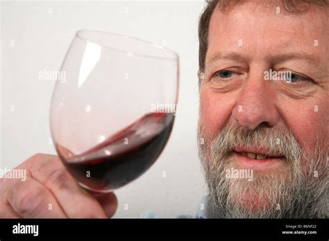 Simple Portrait Of Mature Caucasian Man Reading A Book Stock Photo Alamy
