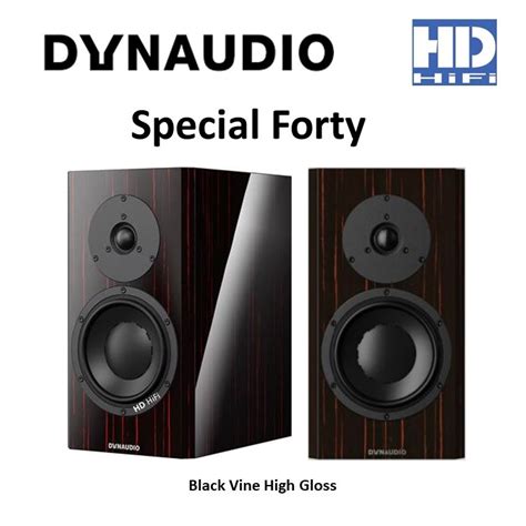 Dynaudio Special Forty Black Vine High Gloss Hd Hifi