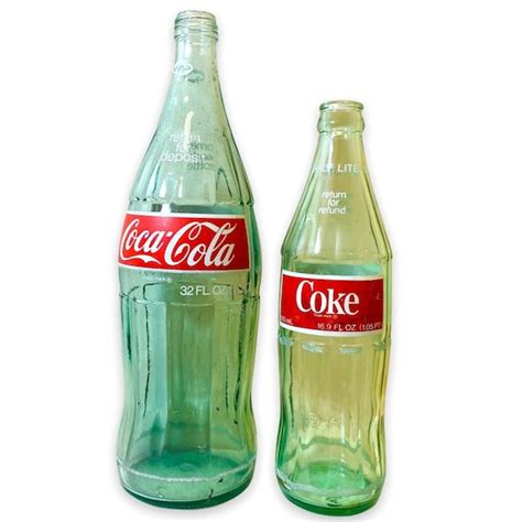 Classic Coca Cola Glass Bottle