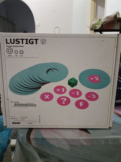 Ikea Lustigt Floor Game Babies And Kids Infant Playtime On Carousell